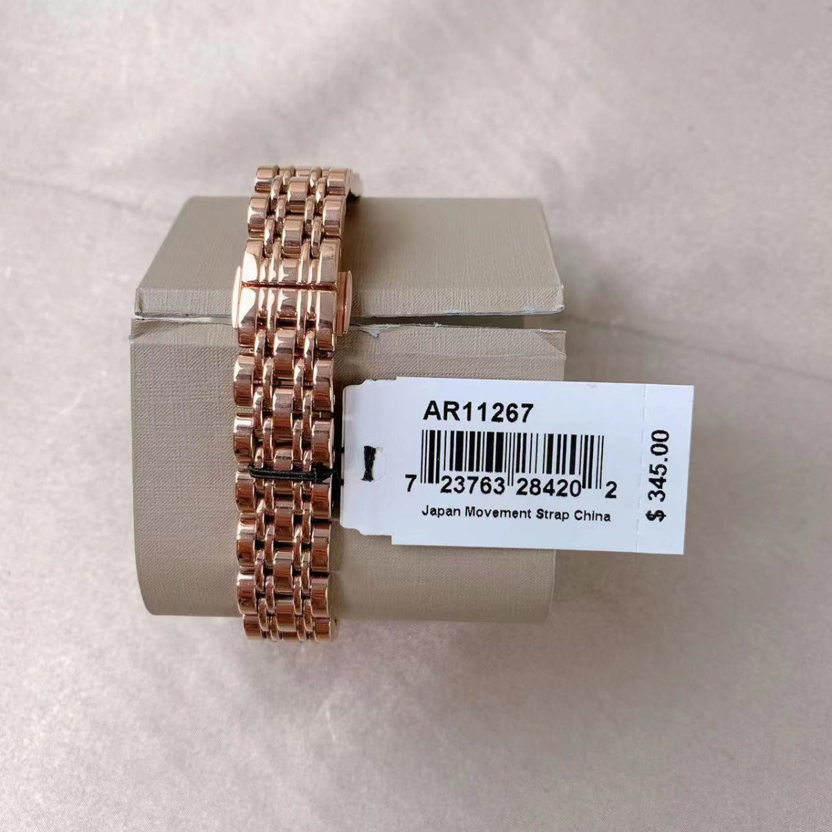 EMPORIO ARMANI AR11267 Gianni T-Bar Quartz White Dial Ladies Watch EMPORIO ARMANI AR11267 Gianni T-Bar Quartz White Dial Ladies Watch